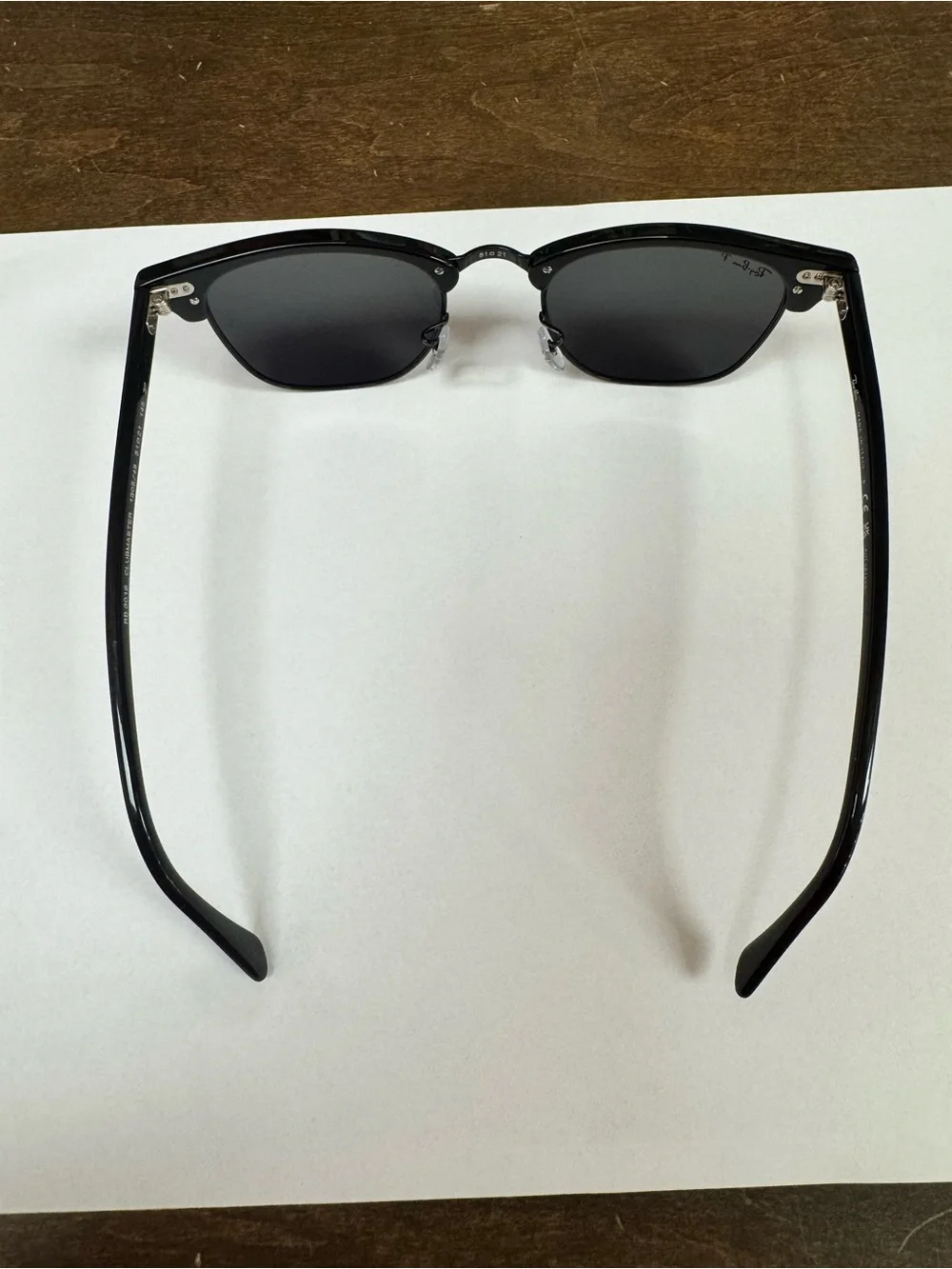 Ray-Ban Women’s Black Frame with Dark Red Lenses Sunglasses
